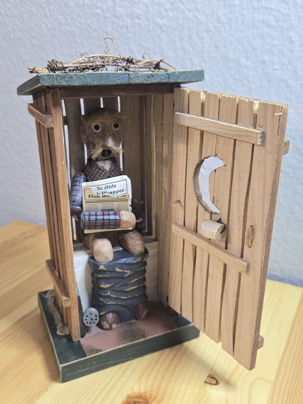 Rustic Old Fisherman Never Die